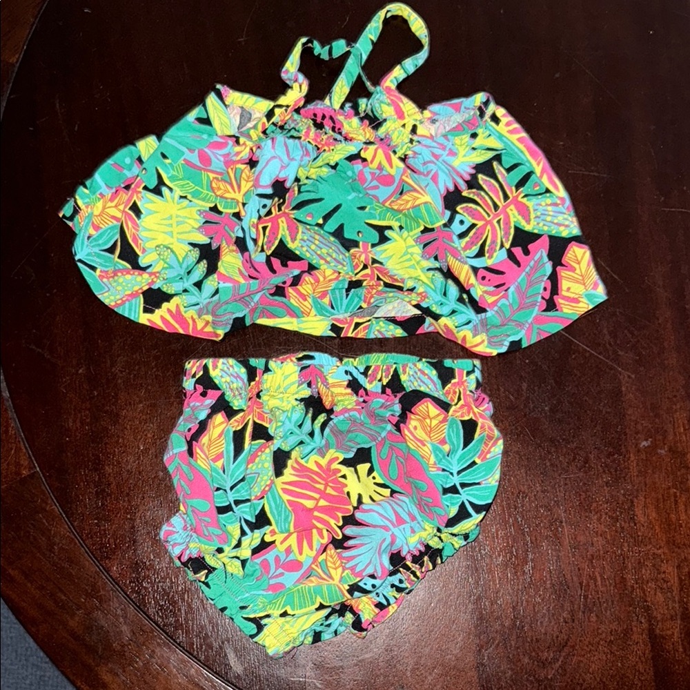 Cat & Jack Vibrant Floral Baby Dress